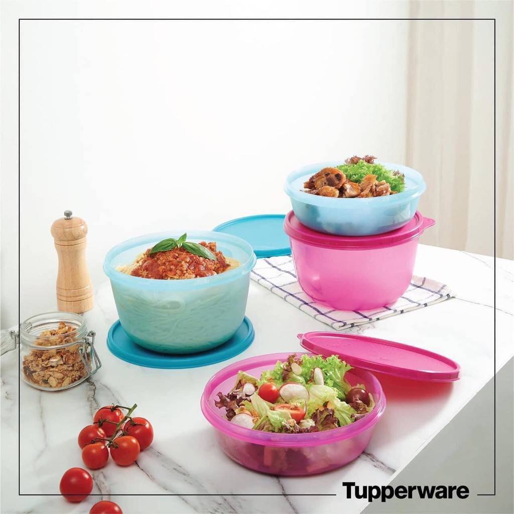 Bộ hộp bảo quản thực phẩm Modular Bowl (4 hộp) – Tupperware